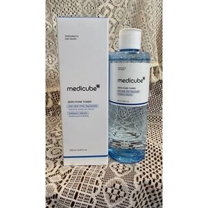 Medicube Zero Pore Toner 250ml 8.45fl oz AHA BHA PHA Niacinamide Exfoliating New